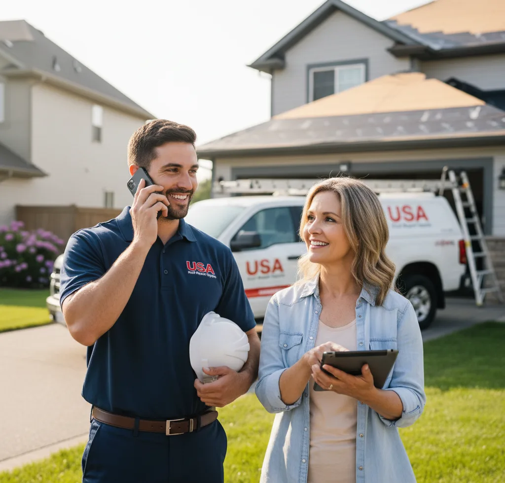 USA Roof Repair Experts customer support in Pontotoc